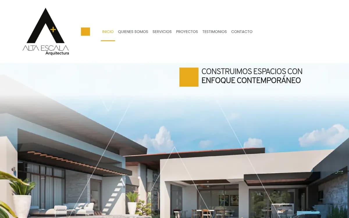 Sitio web de Alta Escala